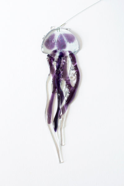 Róisín Ní Chionnfhaolaidh - Hand Made Fused Glass: Jellyfish