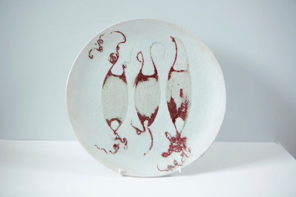 Colleen Bowler Ceramics:  Mermaids Purse Plate