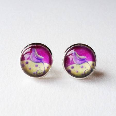 Amélie Gagne Art Jewellery-  Stud Earrings Collection