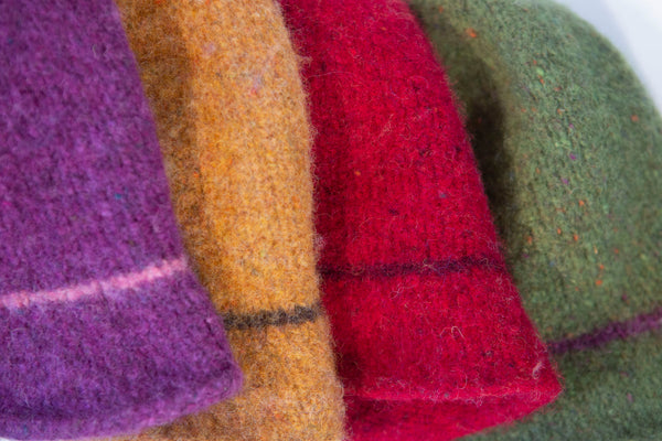 Made 4 U Knitwear - Classic Felted Hat Collection