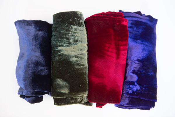 Kathleen Mc Auliffe Milliner - Velvet Scarf Collection
