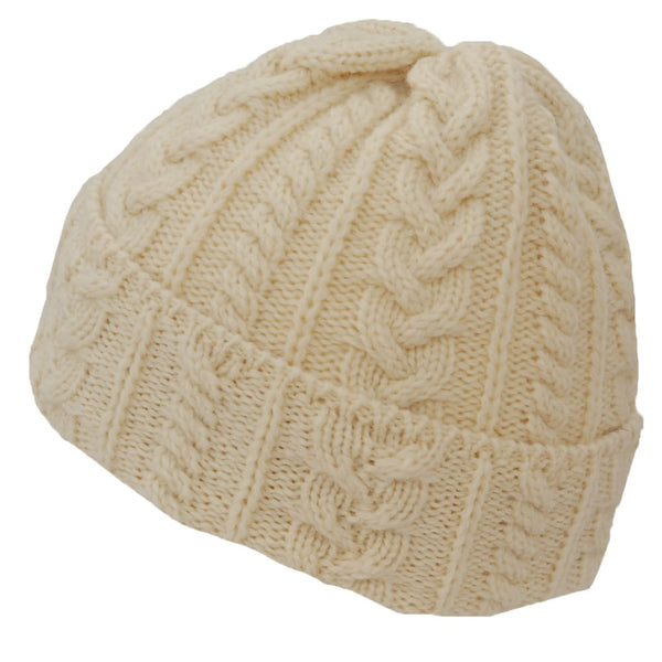 Kerry Woollen Mills - Cable Aran Knit Hats Collection